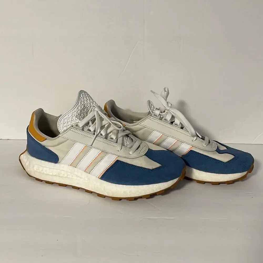 Adidas Original Retrophy Sneakers Blue Size 10 Mens